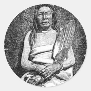 Autocollant des Indiens américains