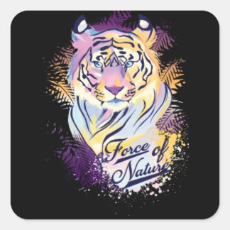 Autocollant design tigre
