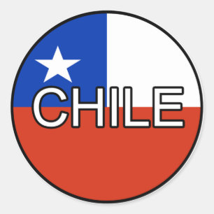 Autocollant d'euro du Chili