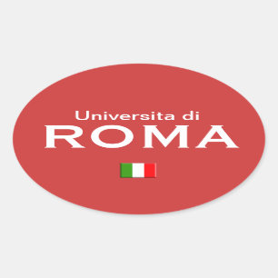 Autocollant d'Européen d'université de Rome