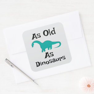 Autocollant Dinosaures Antiques