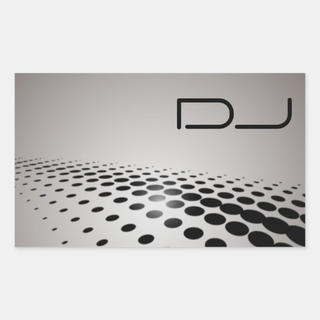 Autocollant DJ unique (Devant)