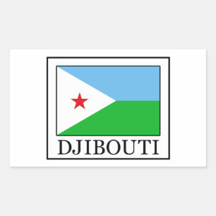 Autocollant Djibouti