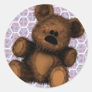 Autocollant d'ours de nounours