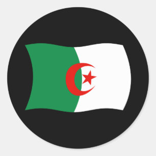 Autocollant Drapeau Algérie