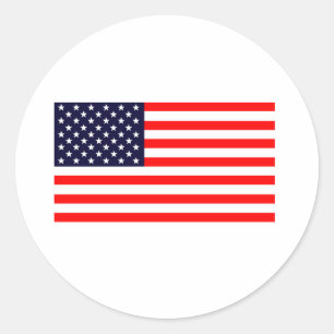 Autocollant Drapeau Américain