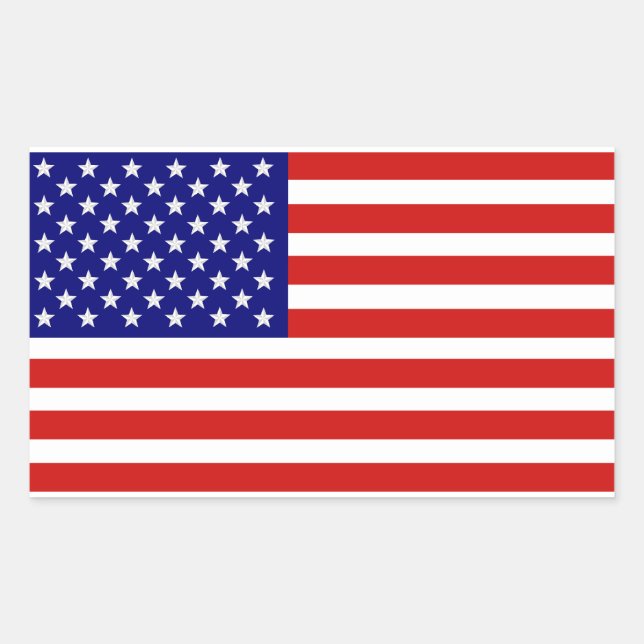 Autocollant drapeau américain (Devant)