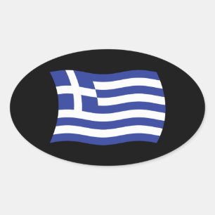 Autocollant Drapeau de la Grèce