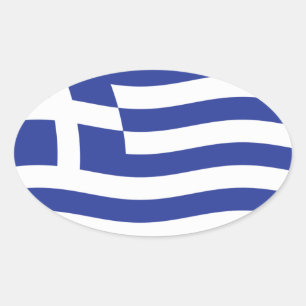 Autocollant Drapeau de la Grèce