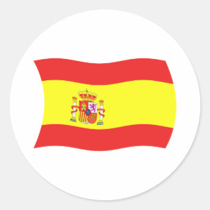Autocollant Drapeau d'Espagne