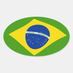 Autocollant Drapeau du Brésil