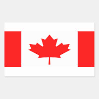 autocollant Drapeau du Canada "Lighthouse Route No