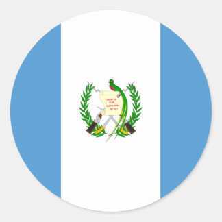 Autocollant drapeau du Guatemala