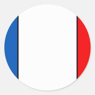Autocollant drapeau français
