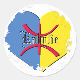 Autocollant Drapeau Kabylia