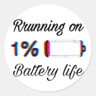 autocollant drôle/ 1 pouce