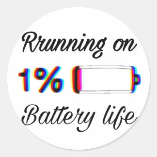 autocollant drôle/ 1 pouce