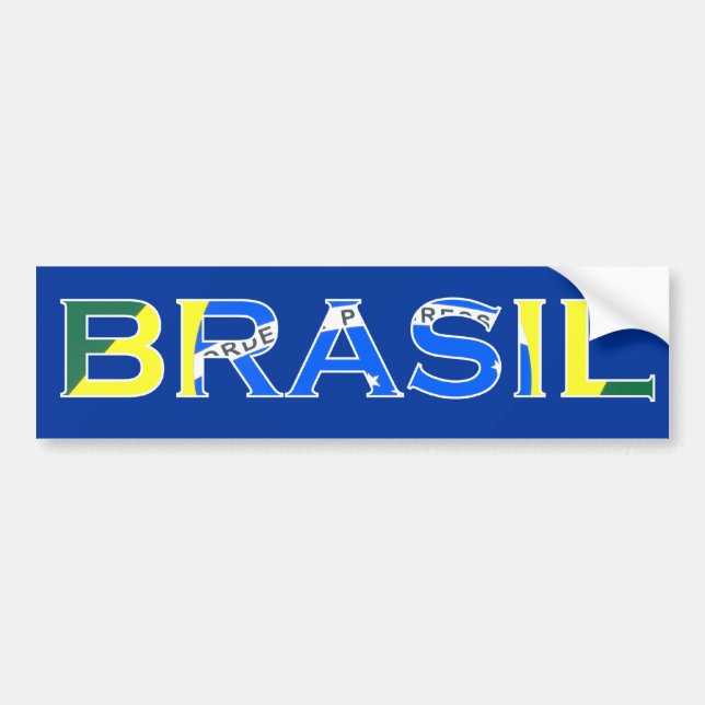 Autocollant du "Brésil" (Devant)