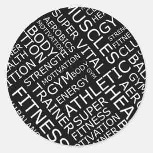 Autocollant du centre de conditionnement physique 