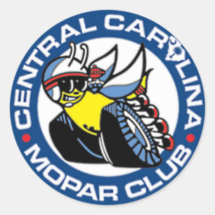 Autocollant du club Mopar de Caroline centrale