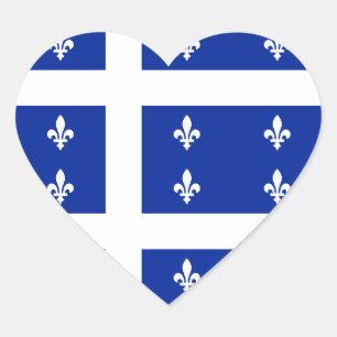 autocollant du coeur du québec