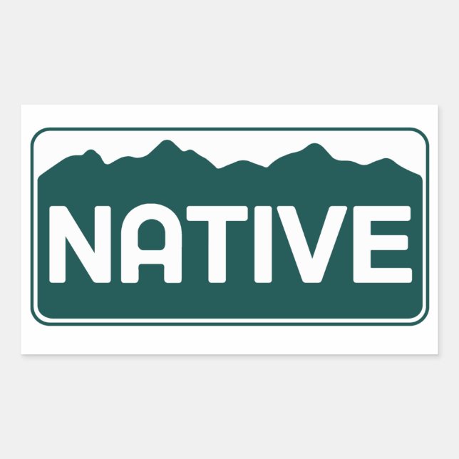 Autocollant du Colorado (Devant)