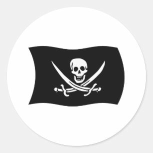 Autocollant du drapeau de John Rackham
