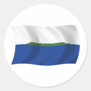 Autocollant du drapeau de l'île de Navassa