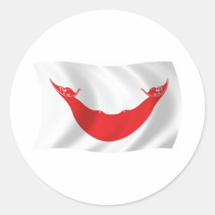 Autocollant du drapeau de Rapa Nui