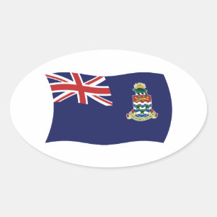 Autocollant du drapeau des îles Caïmans