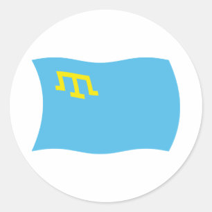Autocollant du drapeau des Tatars de Crimée