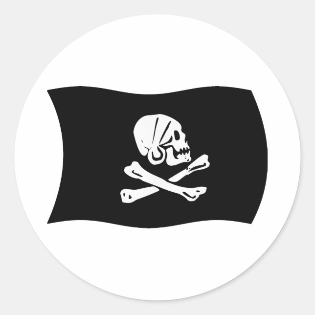 Autocollant du drapeau d'Henry Every (Devant)