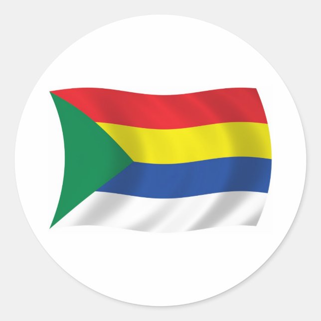 Autocollant du drapeau druze (Devant)