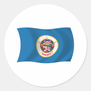 Autocollant du drapeau du Minnesota