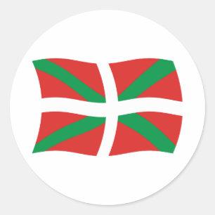 Autocollant du drapeau du peuple basque