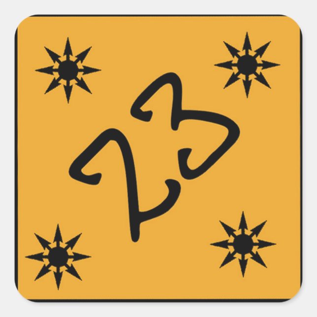 Autocollant du logo AIN23 (Devant)