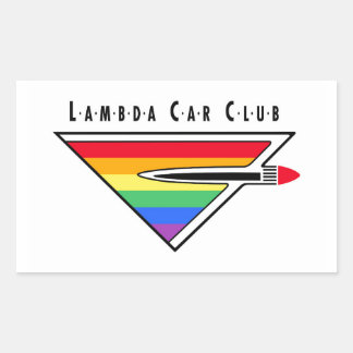 Autocollant du logo du club de voitures Lambda