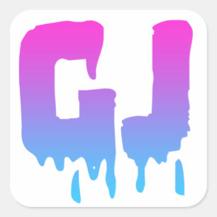 Autocollant du logo Girly Juice