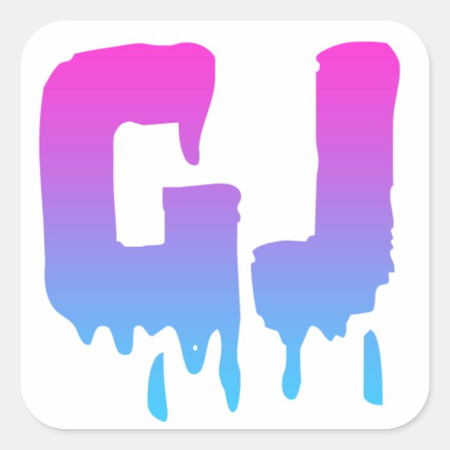 Autocollant du logo Girly Juice (Devant)