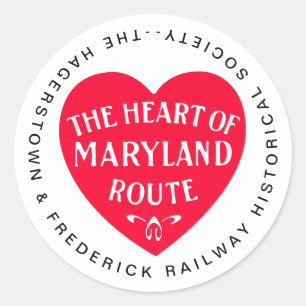 autocollant du logo H&FRHS Heart of Maryland