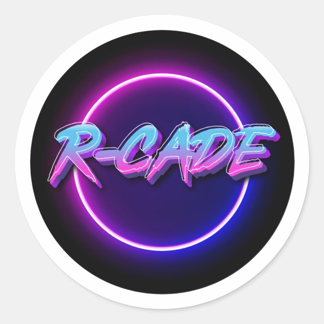 autocollant du logo R-Cade (Devant)