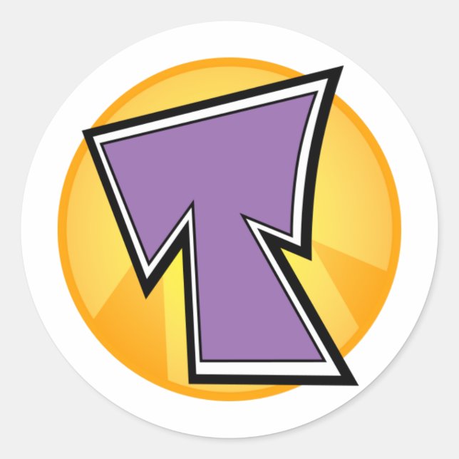 autocollant du logo T (Devant)