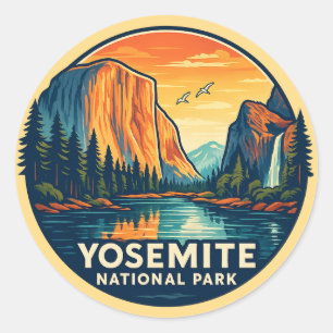Autocollant du Parc national de Yosemite