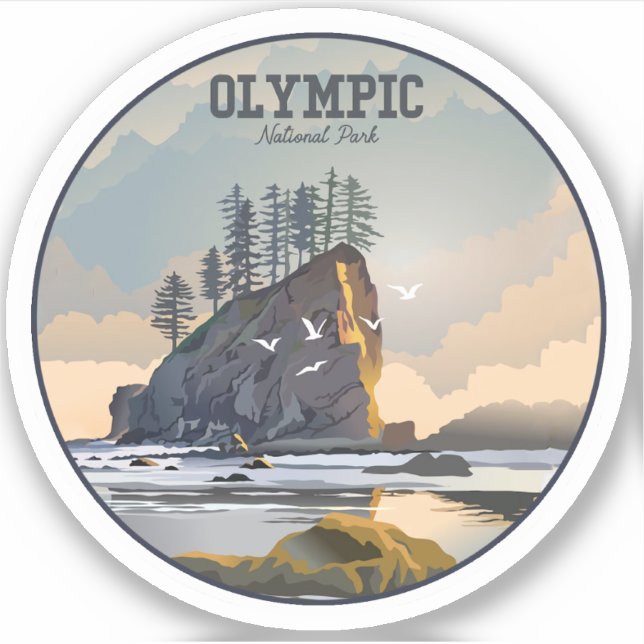 Autocollant du parc national olympique (Devant)