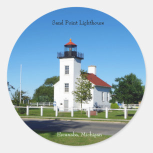 Autocollant du phare de Sand Point