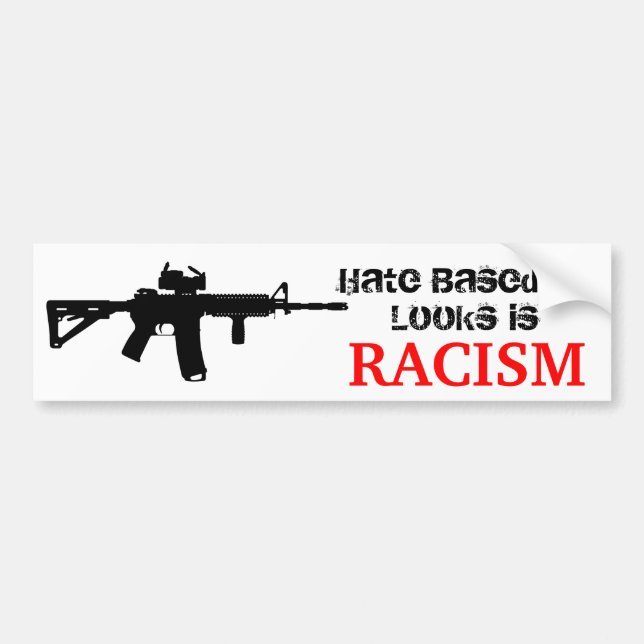 Autocollant du racisme Ar15 (Devant)