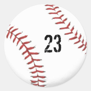 Autocollant du thème de baseball