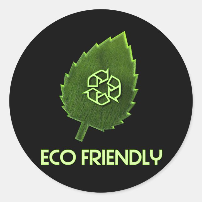 Autocollant écologique (Devant)