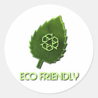 Autocollant écologique
