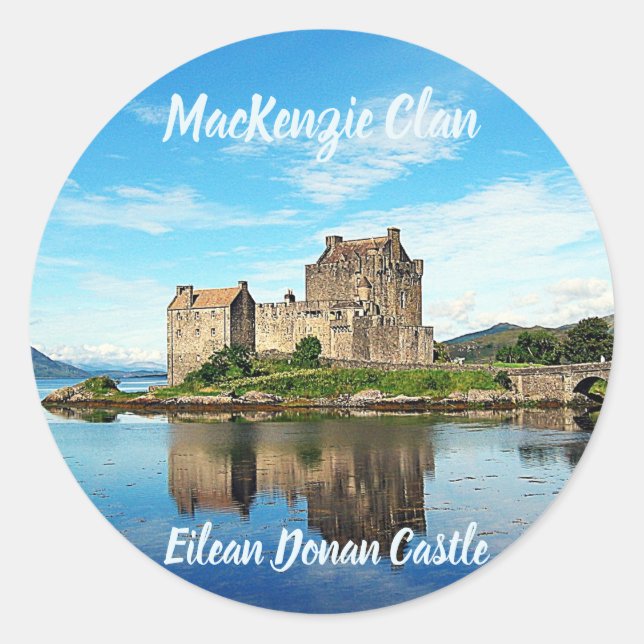 Autocollant écossais de MacKenzie Clan (Devant)